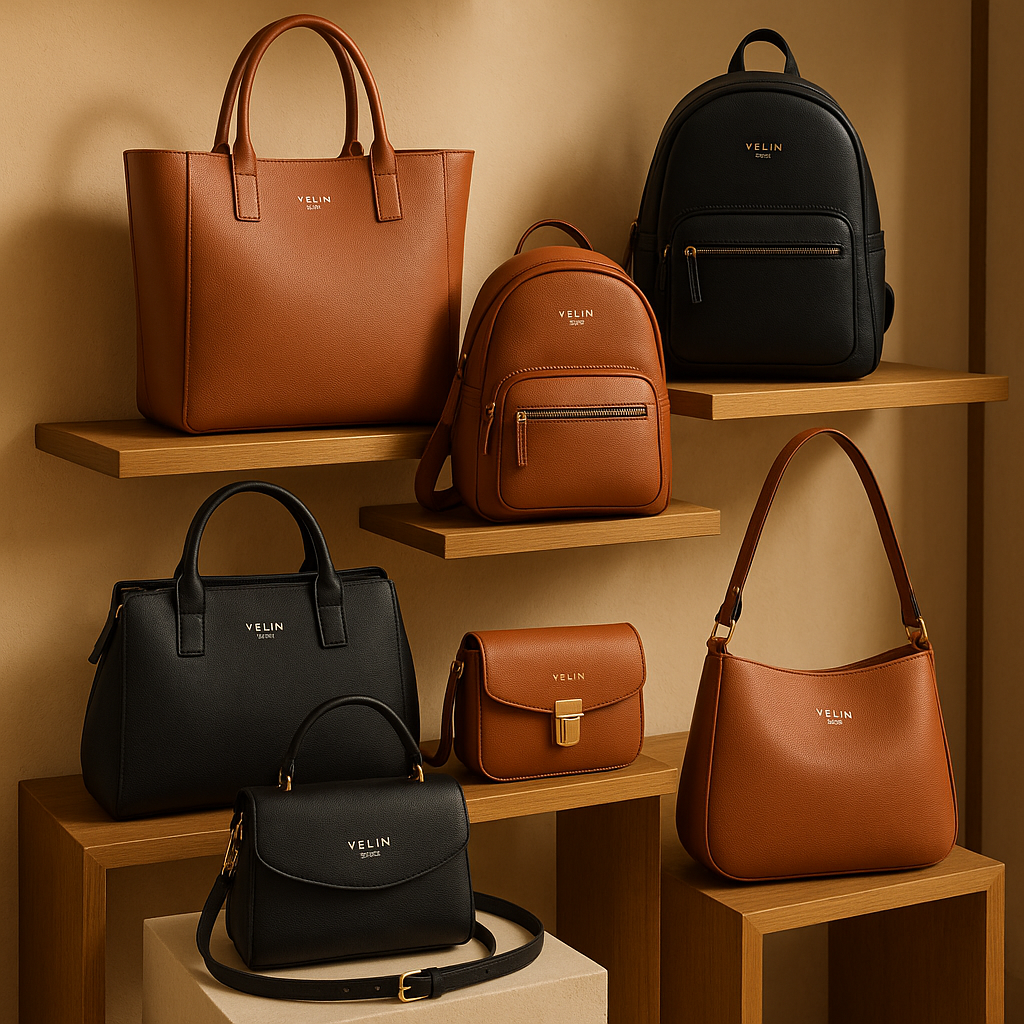 COLLECTION DE SACS EN CUIR DE HAUTE QUALITÉ