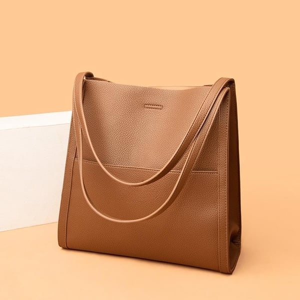 Lirà™ | Sac à bandoulière sobre et uni en cuir véritable