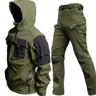 Paul™ | Ensemble imperméable avec capuche et multiples poches