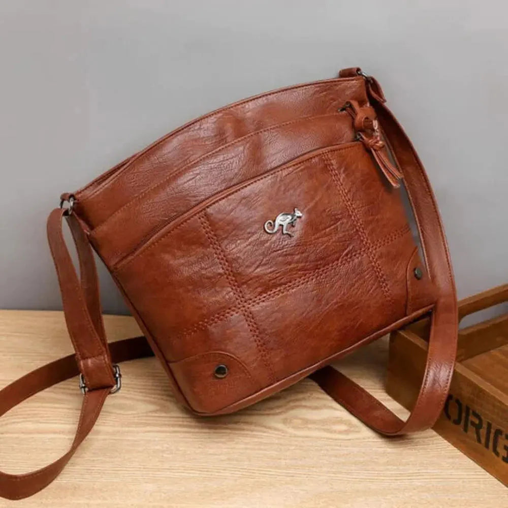 Alina™ | Sac à bandoulière en simili cuir confortable et élégant