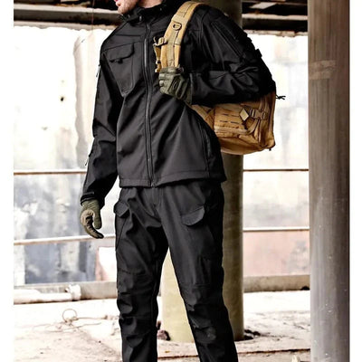 Paul™ | Ensemble imperméable avec capuche et multiples poches