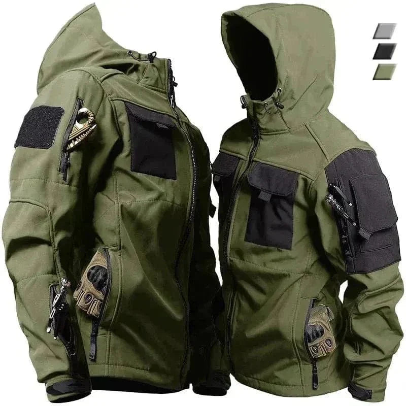 Paul™ | Ensemble imperméable avec capuche et multiples poches